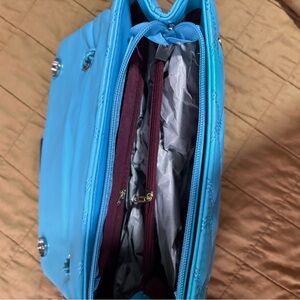 Elegant Blue Laptop Bag for Women